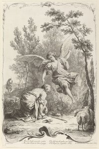 Moses og den brennende busken av Joseph Wagner