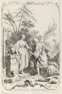 Rebecca ved brønnen av Joseph Wagner