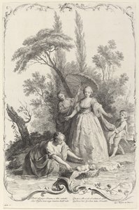 Funnet av Moses av Joseph Wagner