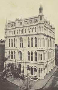 New Masonic Temple, Boston, 1860-tallet. av Joseph Ward