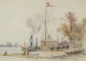 På Kaisermühlen i Wien av Joseph Werner