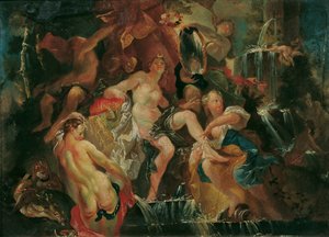 The Bath of Diana (Revers: The Education of the Bacchus Boy)