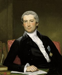 Portrett av general Giles, ca. 1785.