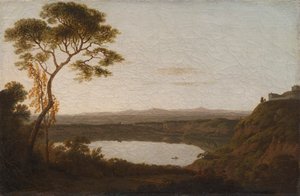 Albanosjøen av Joseph Wright of Derby