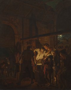 Smedbutikken av Joseph Wright of Derby