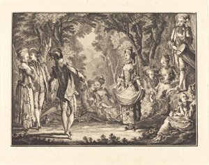 Country dans av Joseph de Longueil after Charles Eisen