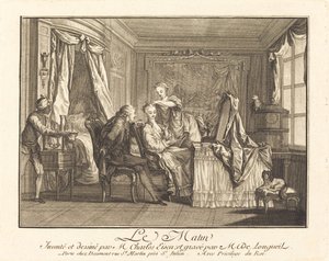Morgen av Joseph de Longueil after Charles Eisen
