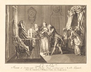 Kveld av Joseph de Longueil after Charles Eisen