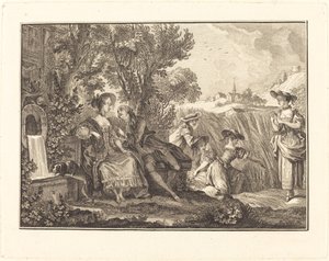 sommer av Joseph de Longueil after Charles Eisen