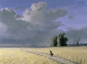 Kornåker nær Calais