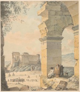 Colosseum i Santi Quattro Coronati Utsikt over Colosseum (tittel på objekt)