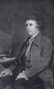 Edmund Burke (s/hvitt bilde)