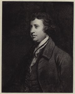 Edmund Burke (litho) av Joshua (after) Reynolds