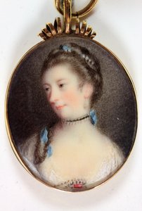 Lady Anne Campbell, grevinne av Strafford (emalje)