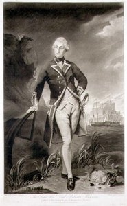 Portrett av Lord Robert Manners (1758-82) Kaptein for HMS 
