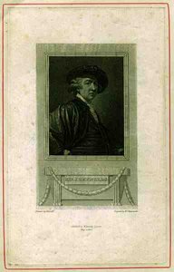 Portrett av Sir Joshua Reynolds (1732-92) gravert av N. Schiavonetti, pub. 1810 (gravering) av Joshua (after) Reynolds