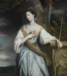 Anne Dashwood 1743-1830, senere grevinne av Galloway, 1764. av Joshua Reynolds
