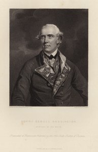 Ærede Samuel Barrington av Joshua Reynolds
