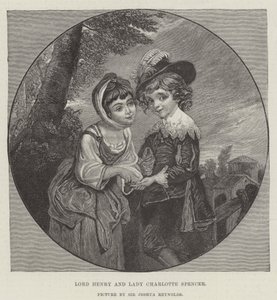 Lord Henry og Lady Charlotte Spencer av Joshua Reynolds