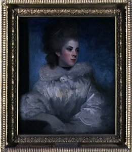 Fru Abington (1737-1815) av Joshua Reynolds