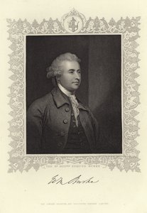 Portrett av Edmund Burke av Joshua Reynolds