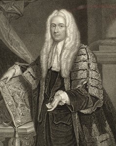 Portrett av Henry Fox, 1. baron Holland (1705-74), gravert av Henry Robinson (fl.1833-51) av Joshua Reynolds