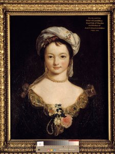 Portrett av frøken Elisabeth Eliot, maleri av Joshua Reynolds (1723-1792) av Joshua Reynolds