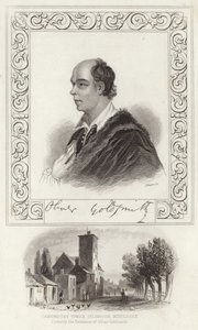 Portrett av Oliver Goldsmith av Joshua Reynolds