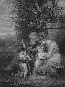 Den hellige familie av Joshua Reynolds