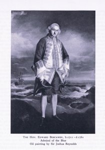 The Hon Edward Boscawen, fra British Adventure utgitt av Collins, 1947 av Joshua Reynolds