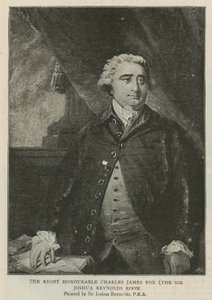 Høyre ærede Charles James Fox av Joshua Reynolds