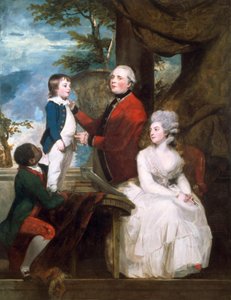 Familien Temple av Joshua Reynolds