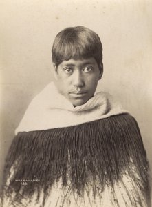 Hora Maniapoto, ca. 1890 (albumtrykk)