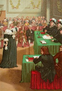 Marie Antoinette foran dommerne sine av Josse Photo