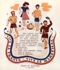 Marskalk Pétains propaganda av Josse Photo