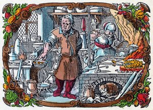 Gastronomi: et veldig utstyrt kjøkken i renessansen