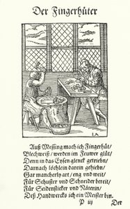 The Thimble Maker (gravering)