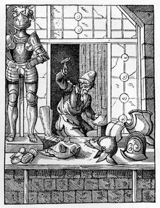 Armourer, c1559-1591 av Jost Amman