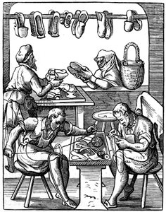 Skomaker, 1500-tallet 184.