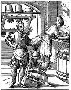 Hattemaker, 1500-tallet 1849. av Jost Amman