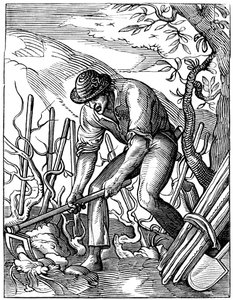 Vinmaker, 1500-tallet 1849. av Jost Amman