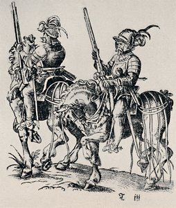 Tresnitt av Jost Amman 1539-1591, 1927