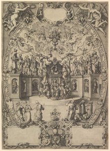 Apotheosisen til keiser Maximilian II, 1500-tallet.