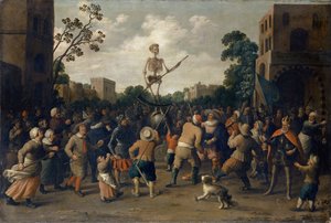 Kampen mot døden, 1625. av Jost Cornelisz Droochsloot