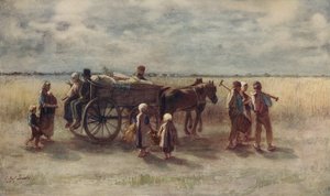 Potethøst, 1844, c1915 av Jozef Israëls