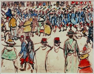Le Départ. Du går til toget av József Rippl Rónai