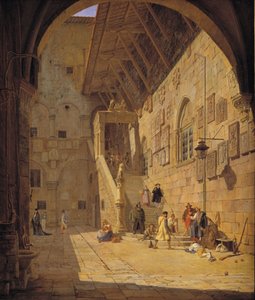 Gårdsplassen til Palazzo del Bargello. Firenze