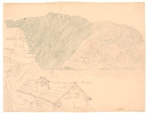 Innsjøen ved Gmunden av Jørgen V. Sonne