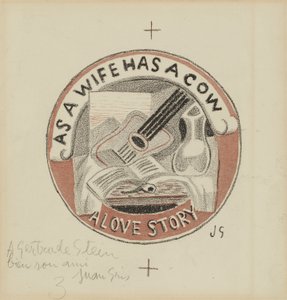 Som en kone har en ku; En kjærlighetshistorie av Juan Gris