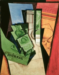 J.Gris, Frokosten, 1915 av Juan Gris